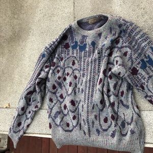 Vintage Morley grandpa sweater